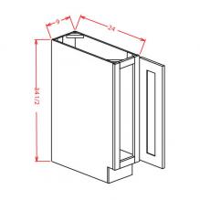 Single Door Base Tray