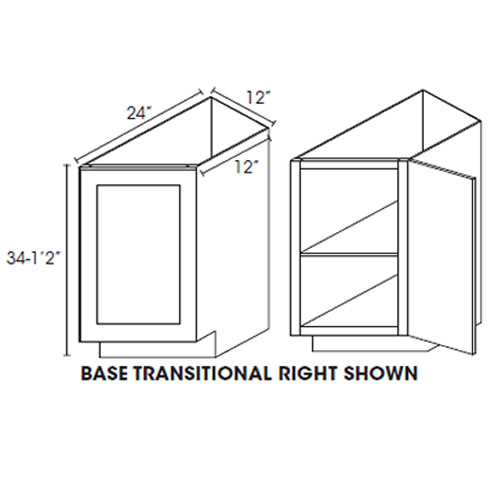 Base Transitional Cabinet