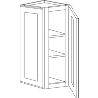 Wall End Cabinet with Doors