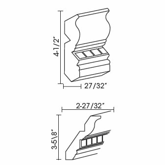 Crown Molding Dentil