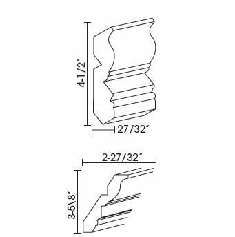 Crown Molding 4"