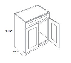 Double Door Sink Base Vanity