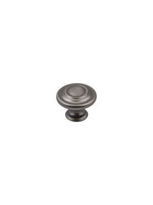 107BNBDL Knob in Brushed Pewter