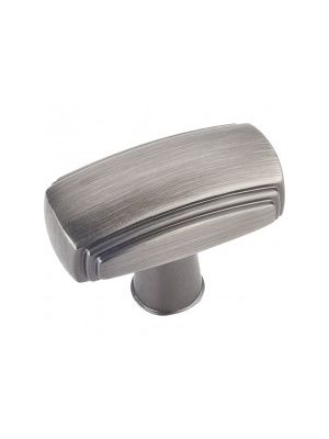 519BNBDL Knob in Brushed Pewter