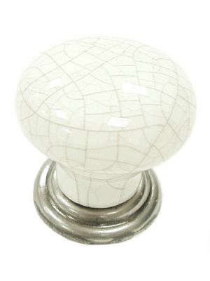 M101 Large knob in Antique Pewter & Antique Crackle