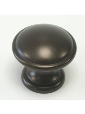 M1224 Rounded Knob in Oil Rubbed Bronze