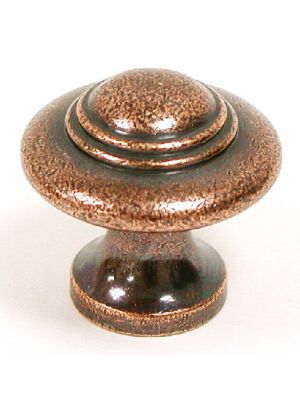 M15 Ascot knob in Old English Copper