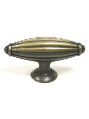 M156 Tuscany large knob in Dark Antique Brass