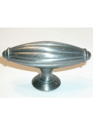 M157 Tuscany large knob in Pewter Light