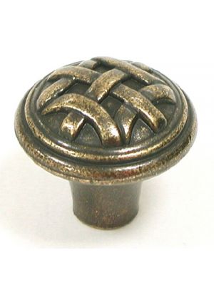 M165 Celtic small knob in German Bronze