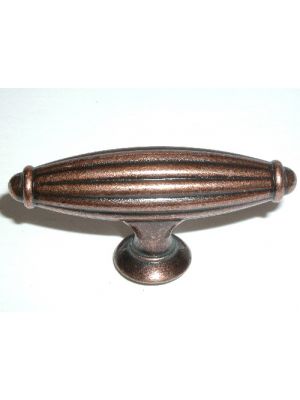 M227 Tuscany small knob in Old English Copper