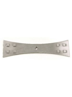 M243 Mission backplate for knobs in Pewter Light