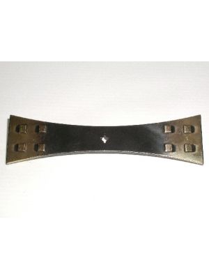 M245 Mission backplate for knobs in Dark Antique Brass