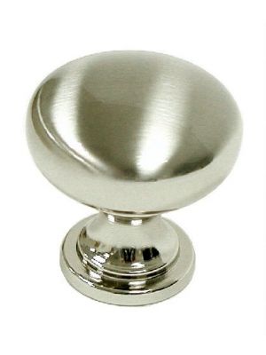 M410 Knob in Brushed Satin Nickel