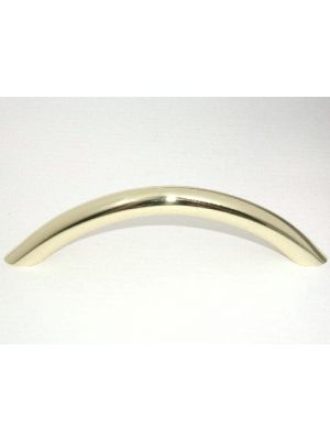 M423 Curved Wire pull in Polished Brass