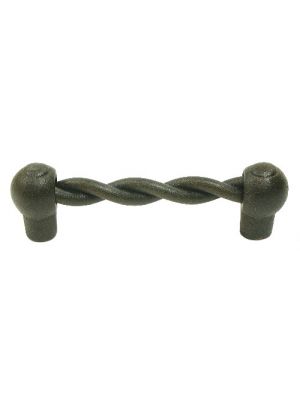 M447 Thames twist bar handle in Rust