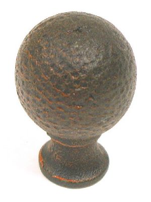 M58 Paris knob mottled in Rust