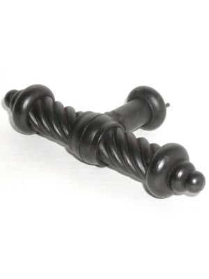 M629 T-Shaped Twist Knob in Patine Black