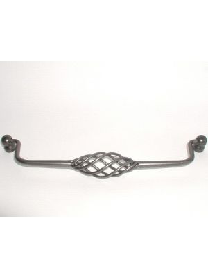 M664 Twisted Wire Drop Handle in Pewter