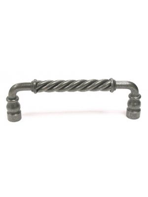 M670 Twisted Bar Handle in Pewter