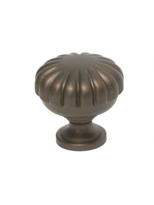 M756 Melon Cut Knob in Oil Rubbed Bronze