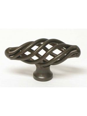 M775 Small Oval Twist Knob in Oil Rubbed Bronze