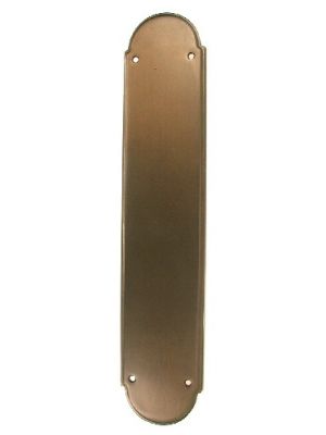 M909 Non-beaded Push Plate in Oil Rubbed Bronze