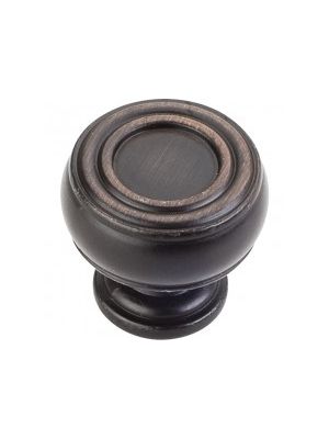 127DBAC Knob in Brushed Oil Rubbed Bronze