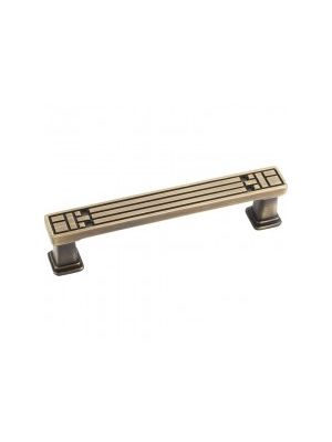 155-96ABSB Pull in Antique Brushed Satin Brass