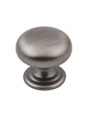 2980BNBDL Knob in Brushed Pewter