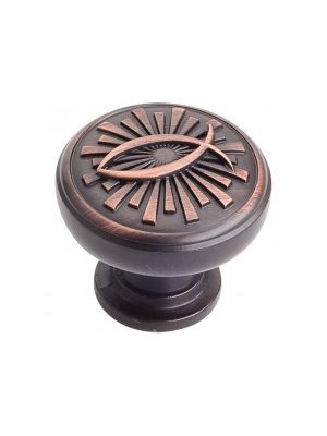 318DBAC Knob in Brushed Oil Rubbed Bronze