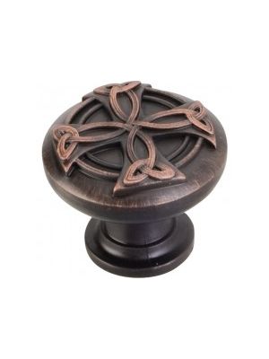 418DBAC Knob in Brushed Oil Rubbed Bronze