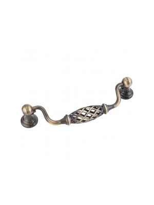 749-128ABSB Pull in Antique Brushed Satin Brass