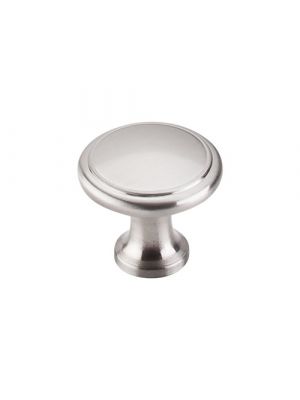 M376 Knob in Brushed Satin Nickel