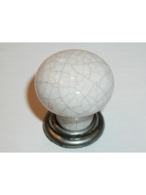 M110 Small knob in Antique Pewter & Antique Crackle