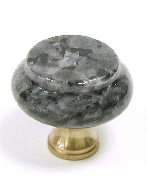 M119 Blue Pearl Granite with Brass base