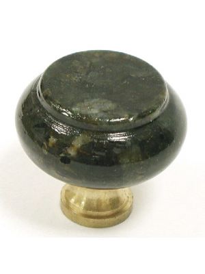 M120 Green Ubatuba Granite with Brass base