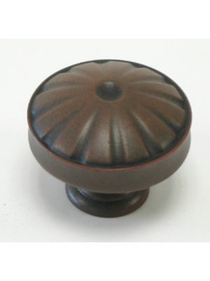 M1222 Knob in Patina Rouge