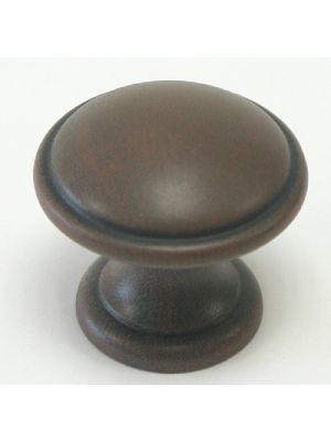 M1225 Rounded Knob in Patina Rouge