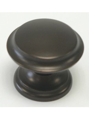 M1230 Flat Top Knob in Oil Rubbed Bronze