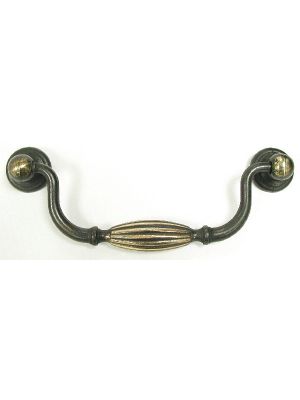 M136 Tuscany small drop handle in Dark Antique Brass