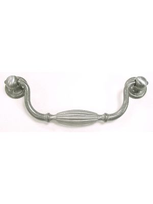 M137 Tuscany small drop handle in Pewter Light