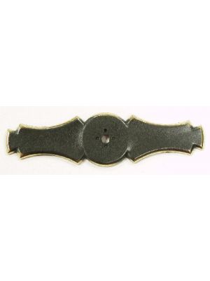 M171 Celtic backplate in Dark Antique Brass