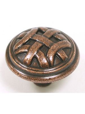 M223 Celtic large knob in Old English Copper