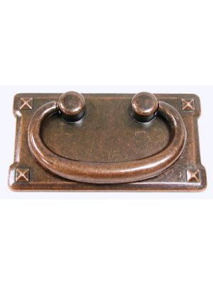 M236 Mission plate handle in Old English Copper