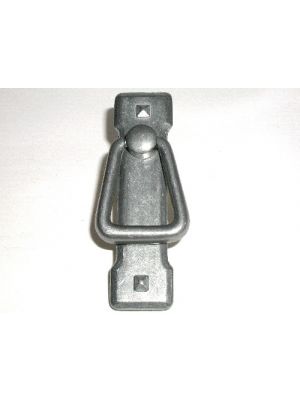 M238 Mission ring handle w/backplate in Pewter Light