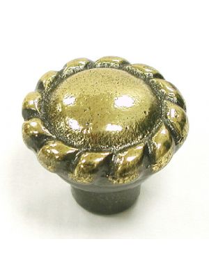 M439 Twist knob in Dark Antique Brass