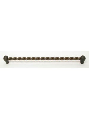 M453 Thames twist bar handle in Rust