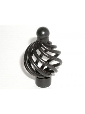 M611 Round Twist Knob in Patine Black