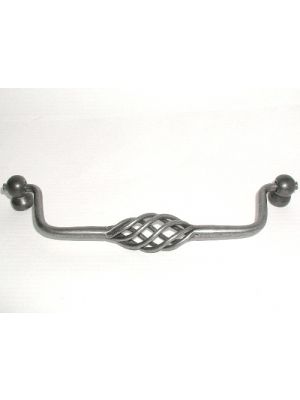 M661 Twisted Wire Drop Handle in Pewter